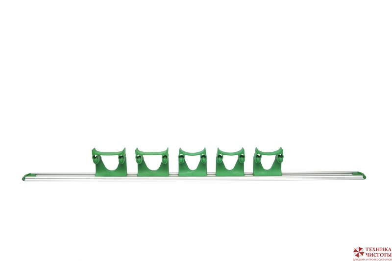 Планка с крепежом (3 маленьких/2 больших  крепления) 900 мм., зеленый
