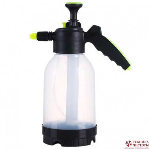Распылитель с ручным насосом и доп. форсункой. Емкость 2 л. Фильтр из нерж. стали.