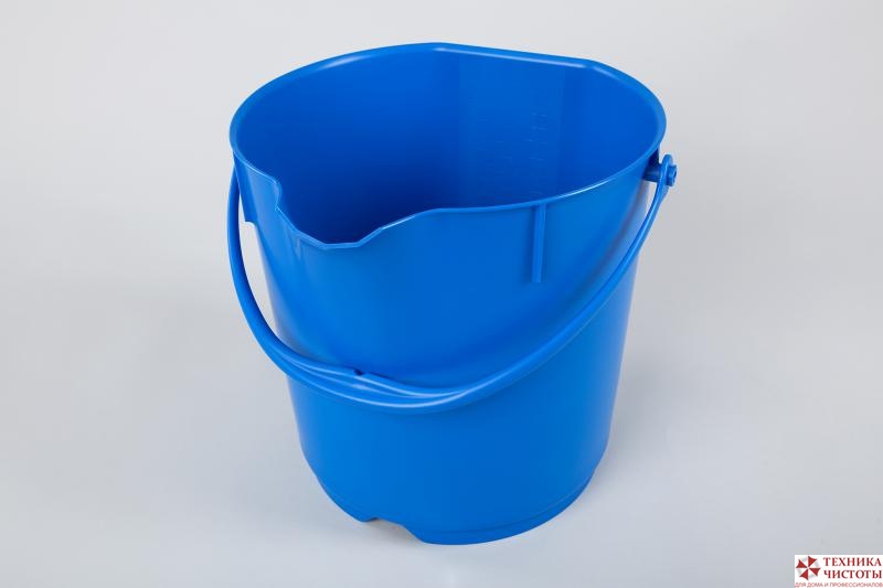 Ведро 15 литров полипропилен, синий