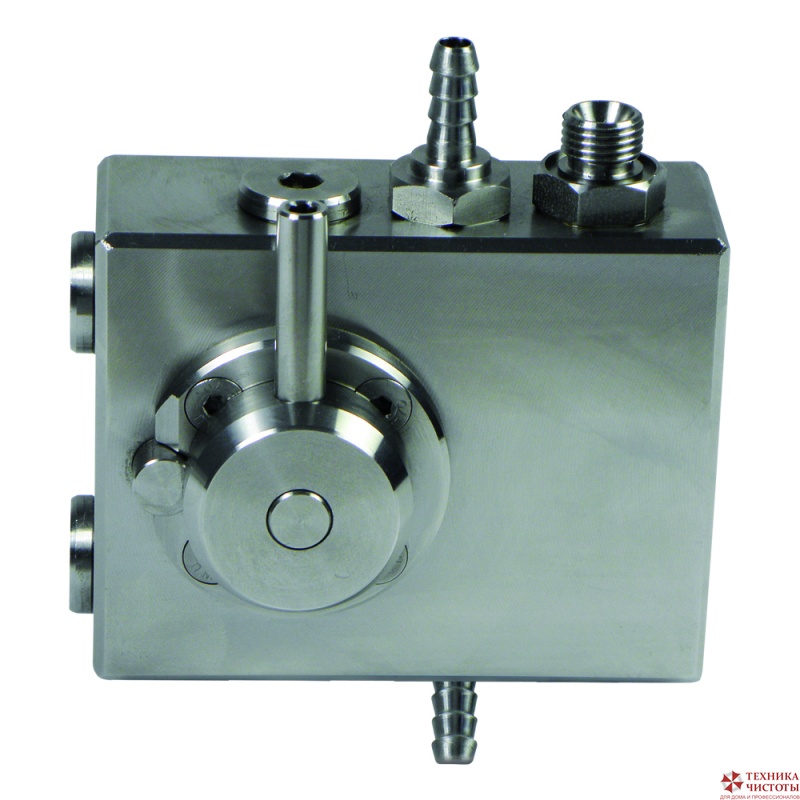 Пенная станция RAMEX на два средства 2,5 - 250 бар 1/2"г.1/2"г.с подачей воздуха