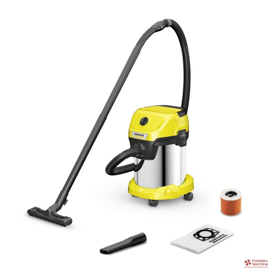 Хозяйственный пылесос Karcher WD 3 S V-15/4/20