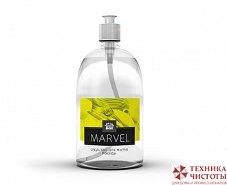 Средство для мытья посуды MARVEL 1л, с ароматом лимона