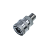 Муфта БРС под форсунки QC,вход 1/4 штуцер,нерж.сталь