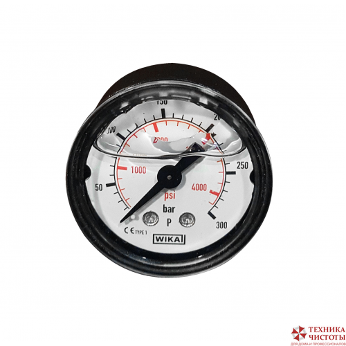 МО06002 Манометр 40мм, 1/8 внеш, вход сзади,315 бар