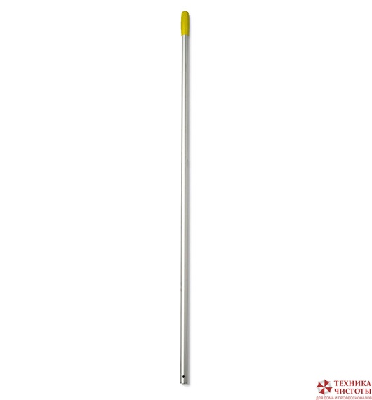 TTS Рукоятка алюминиевая с отверстием, диаметр 23 мм, длина 140 см, желтый