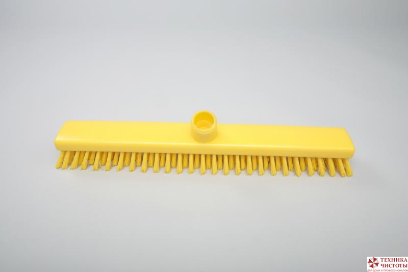 Щетка для пола - жесткая 400х50 мм,желтый