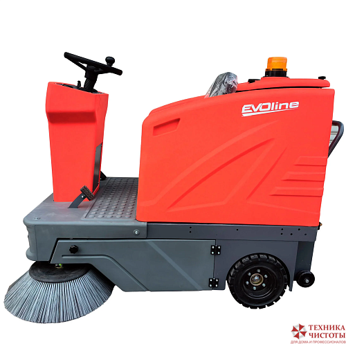 EVOLine Аккумуляторная подметальная машина SWB 1400 T с местом оператора АКБ GEL 113 А/ч