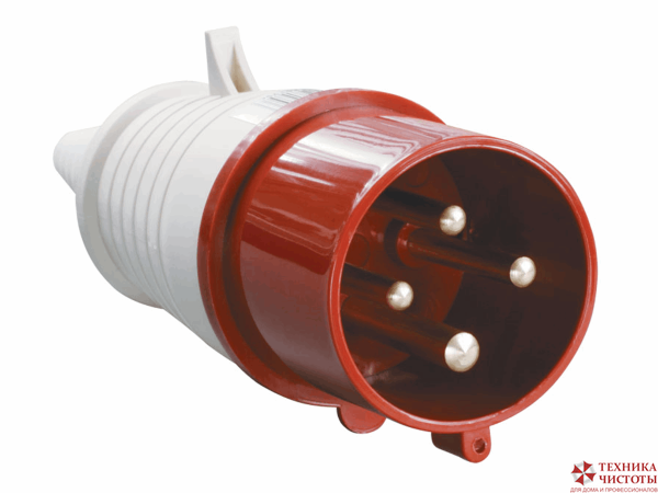 Вилка переносная силовая 32А,3Р+Е,IP44 ССИ-024