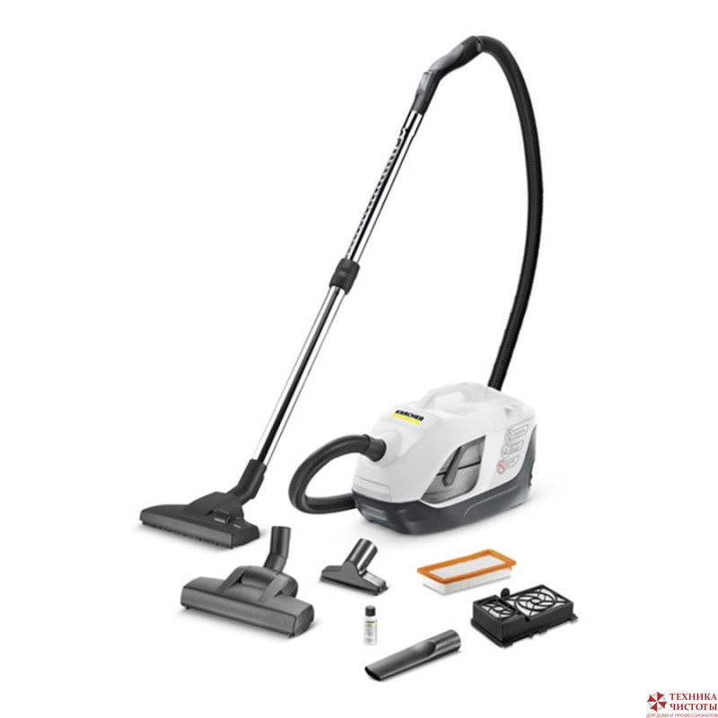 Пылесос с аквафильтром Karcher DS 6 Plus (white)