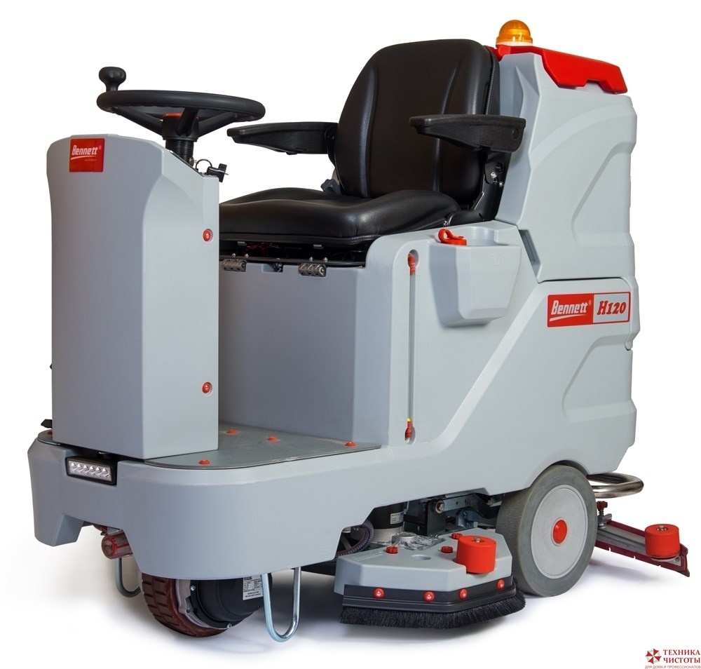 Bennett Hussar H120-75R Pro с литиевым АКБ 210 А/ч Аккумуляторная машина с местом оператора