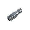 Ниппель-коннектор 350 бар, вход 1/4 штуцер, нерж сталь