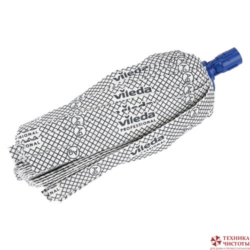 Vileda Моп для швабры Супер-моп 10х33 см, серый