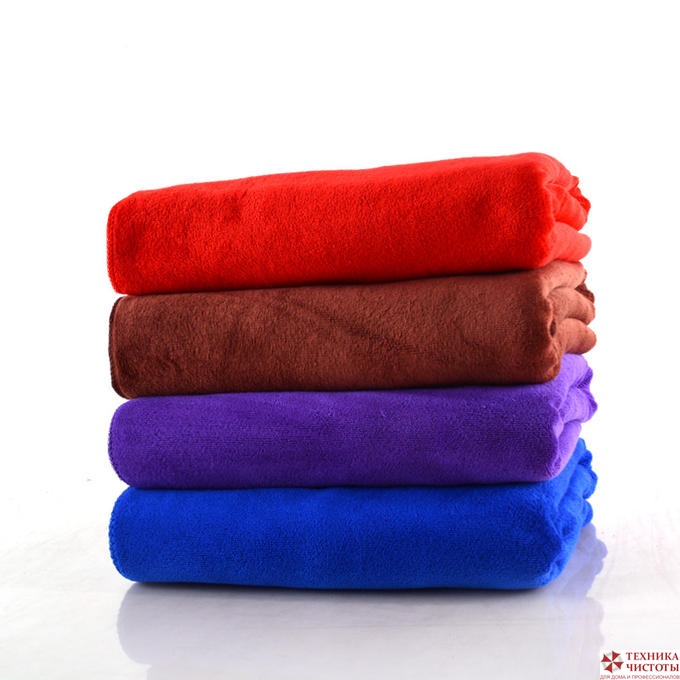 Салфетка плюшевая микрофибра 50х35 см