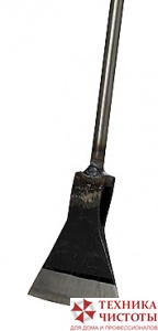 Ледоруб-топор кованный с металлической ручкой