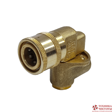 Муфта БРС под форсунки QC,поворотная,вход 1/4 гайка,латунь