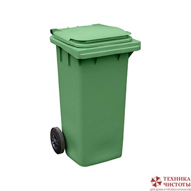 Бак (контейнер) на колесах для мусора 120 литров