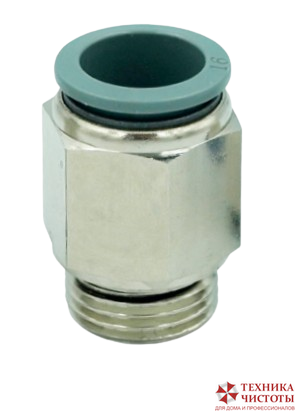 Штуцер цанговый аналог S6510 6-1/8 пластик