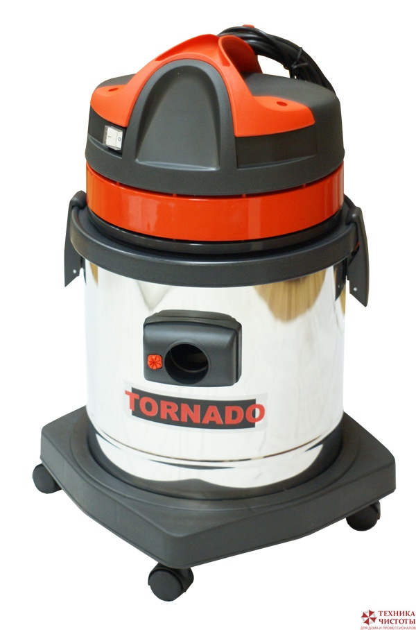 Пылесоc для влажной и сухой уборки TORNADO 215 Inox (бак из нержавеющей стали)