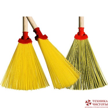 Метла пластиковая (веерная)