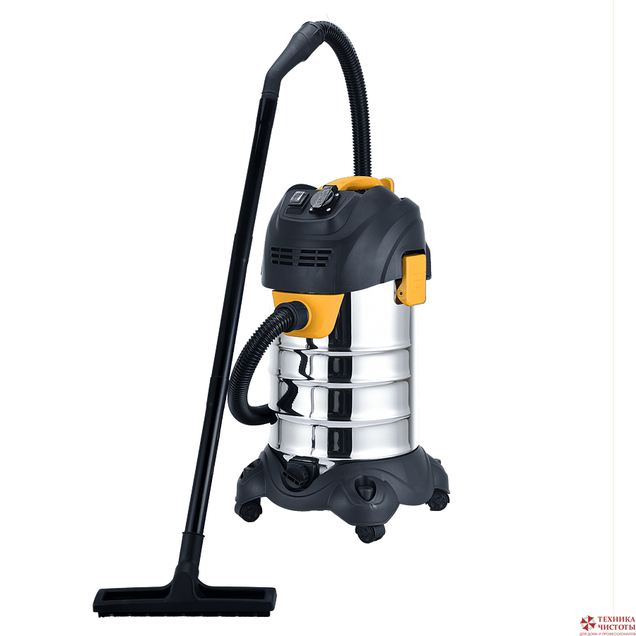 Пылеводосос AUTECH однотурбинный,30 л, 1500 Вт