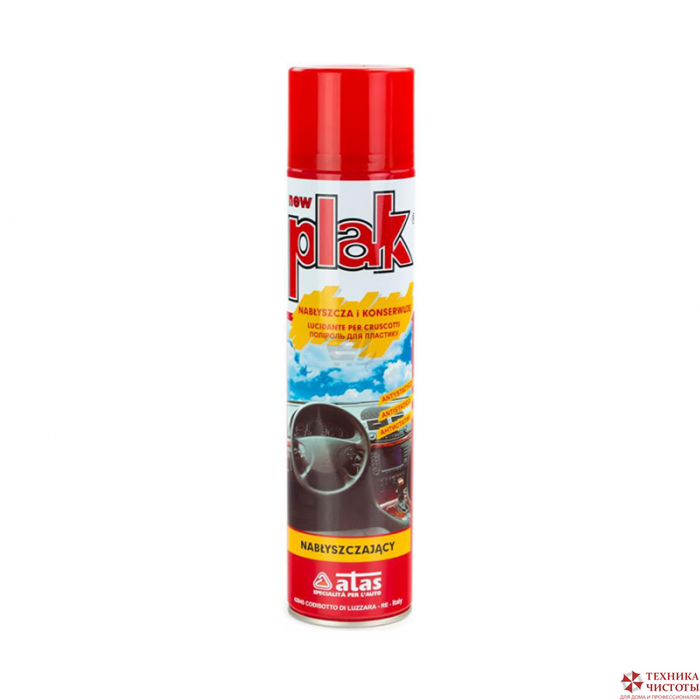Полироль пластика PLAK ATAS глянцевый, 600мл