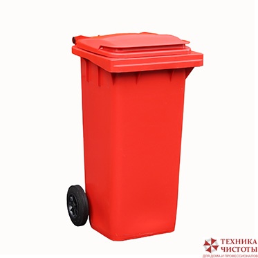 Бак (контейнер) на колесах для мусора 120 литров