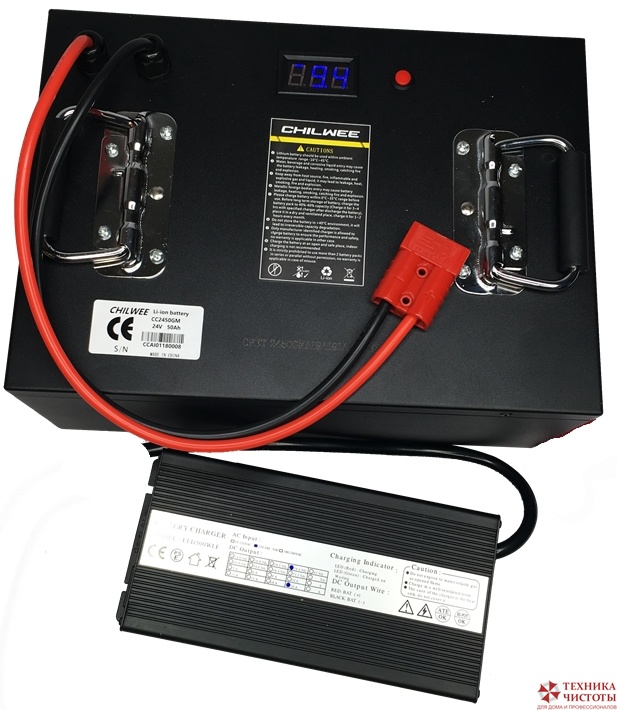 Литиевая аккумуляторная батарея CHILWEE СС24В-50А/ч (С5)