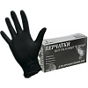 Перчатки нитриловые черные, высокая прочность, р-р M,упаковка 50 пар