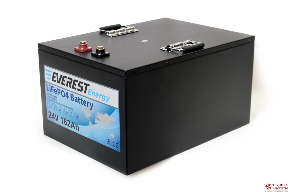 Литиевый аккумулятор  EVEREST Energy LFP-24V162Аh