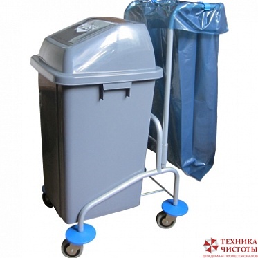 Тележка для сбора пищевых отходов и мусора