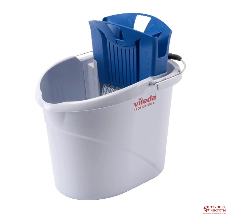 Vileda Ведро с системой отжима УльтраСпид МИНИ, голубой