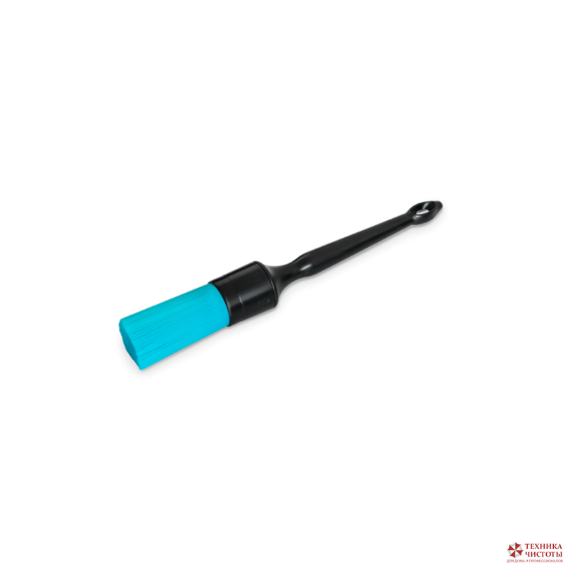 Кисть с длинным бирюзовым ворсом