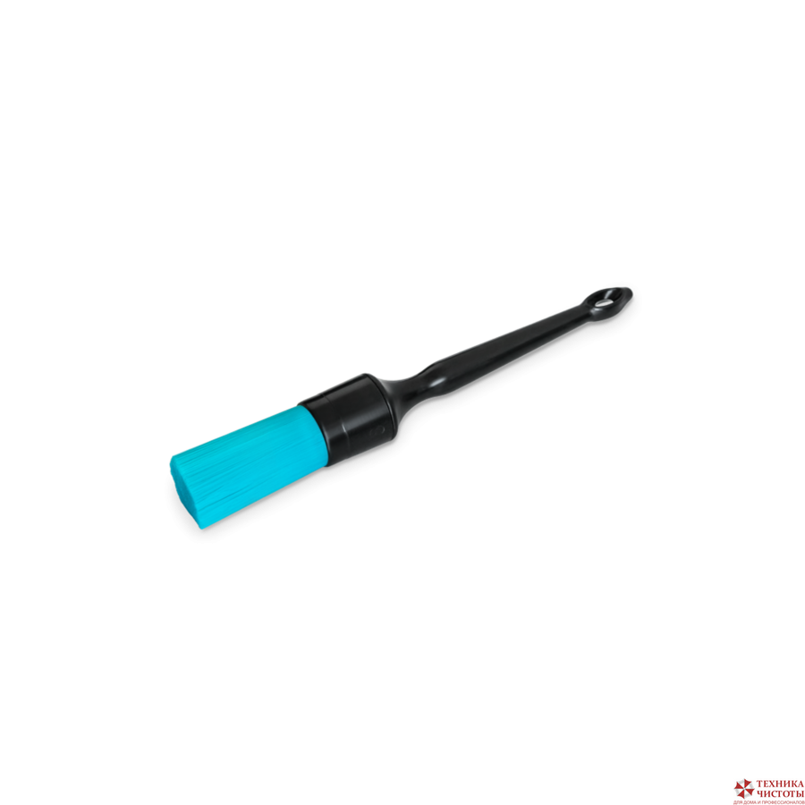 Кисть с длинным бирюзовым ворсом