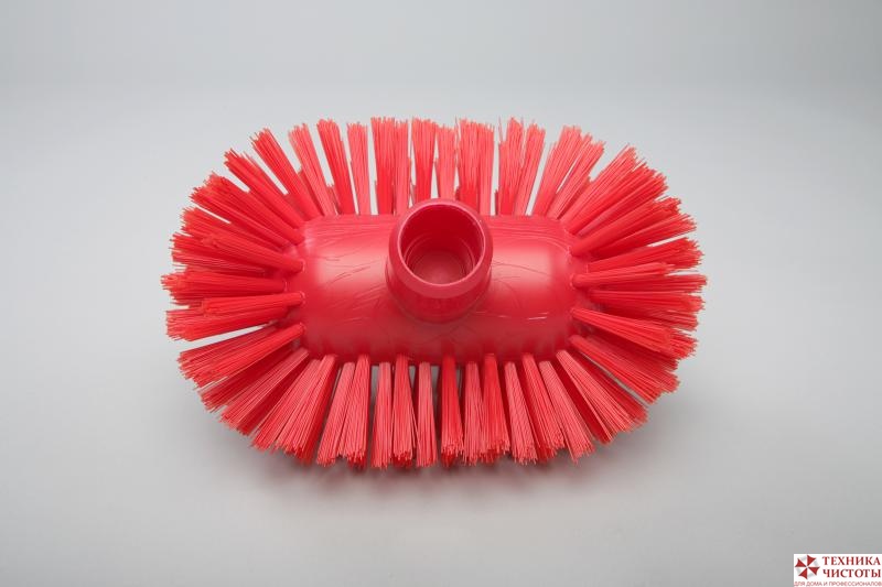 Щётка моющая для резервуаров - средней жесткости 200х120 мм., красный