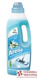 Средство для пола "Arena" Grass  водная лилия, 1л