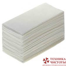 Листовые полотенца V-сложения (ZZ) "Стандарт" 1-сл, 200л