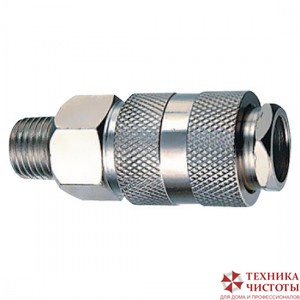 Разъемное соединение рапид (муфта) 1/2"М наружная резьба
