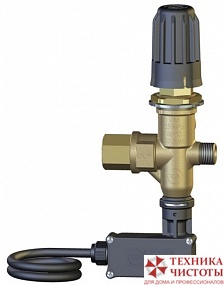 Регулировочный клапан Pulsar 4R; вход 3/8"г, выход 3/8"г; By-pass 3/8"г, с микропереключателем