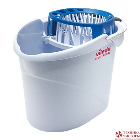 Vileda Ведро с системой отжима Супер-моп, голубой