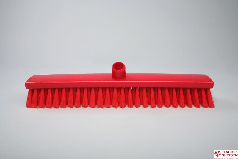 Щетка подметальная - средней жесткости 500х60 мм., красный