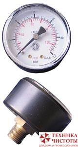 Манометр FABRRI 1/8" ш 