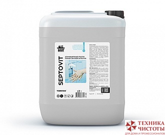 Дезинфицирующий спиртовой гель для рук SEPTOVIT, 5 л