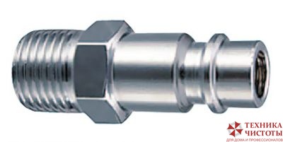 Разъемное соединение рапид (штуцер) 1/4"М наружная резьба