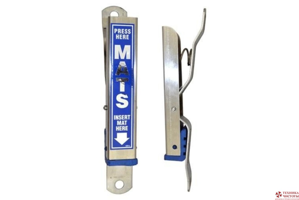 Держатель ковриков настенный н/ж узкий