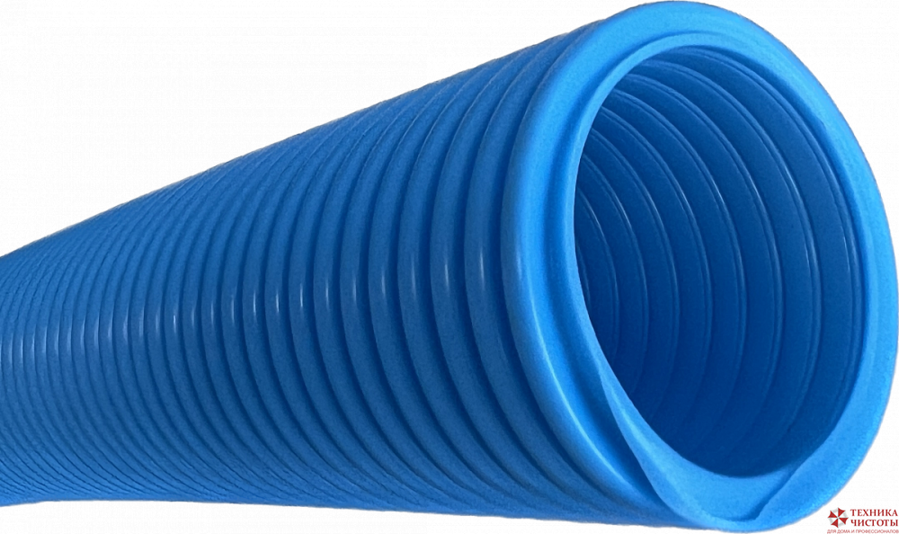 Шланг для пылесоса, гофрированный,диаметр 38 мм,синий,цена за метр