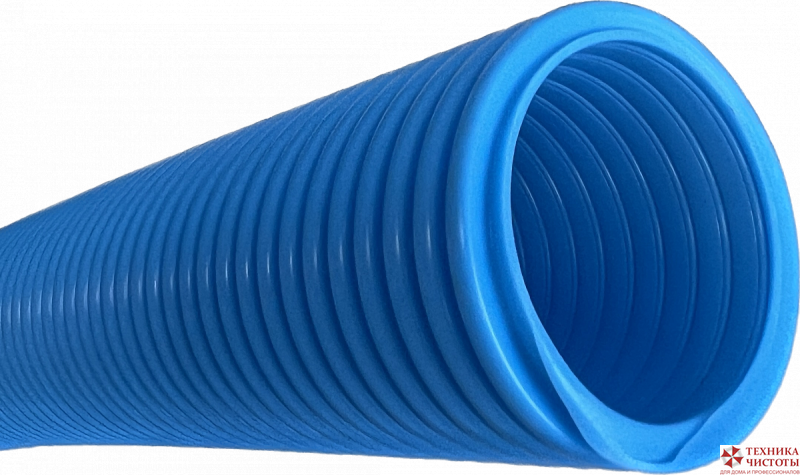 Шланг для пылесоса, гофрированный,диаметр 38 мм,синий,цена за метр