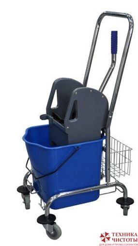 Тележка одноведерная с отжимом, 23л