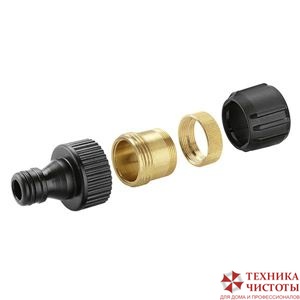 Комплект для присоединения к крану для систем водоснабжения и полива