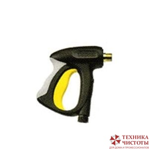 Пистолет с мягкой накладкой и уменьшенным усилием удержания рычага