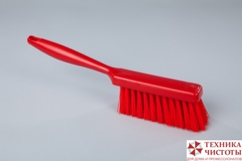 Щётка ручная – жёсткая 340х35 мм., красный